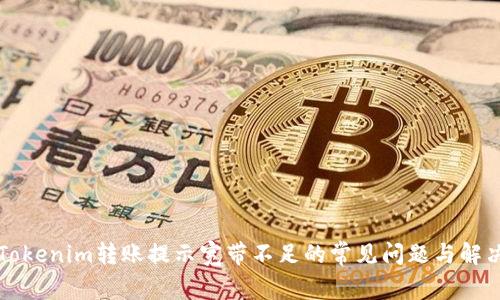 解决Tokenim转账提示宽带不足的常见问题与解决方案