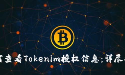 如何查看Tokenim授权信息：详尽指南