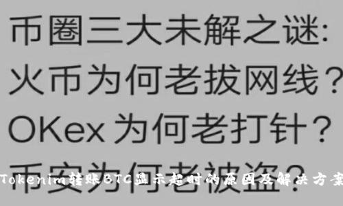 Tokenim转账BTC显示超时的原因及解决方案