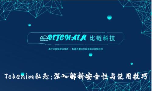 Tokenim私匙：深入解析安全性与使用技巧