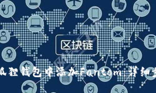 如何在小狐狸钱包中添加Fantom：详细步骤与技巧