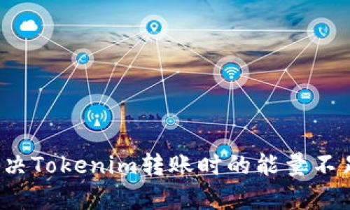 如何解决Tokenim转账时的能量不足问题?