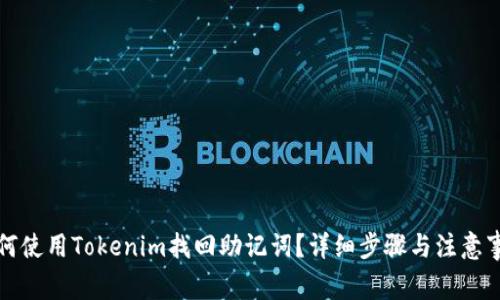 如何使用Tokenim找回助记词？详细步骤与注意事项